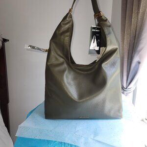 Steve Madden *NWT* Deep Olive Hobo Bag w/pouch